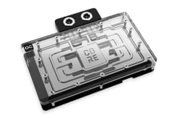 Alphacool Alphacool 10248 Backplate za vodno hlajenje GPU, krom/črna