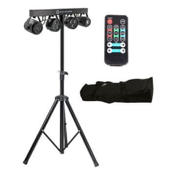 slomart LIGHT4ME Belka LED Flower svetlobni set, črna