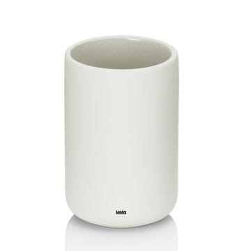 Kela Keramična skodelica Sana, 11,5 cm, bela