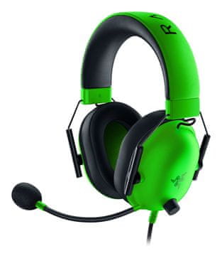 Razer Razer BlackShark V2 X Gaming slušalke, naglavne, žične, zelena/črna