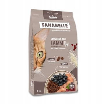Bosch BOSCH Sanabelle Life Sensitive - suha hrana za mačke, jagnjetina & borovnice, 8 kg