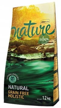 Nature NATURE Grain Free Holistic Salmon pasja hrana 12 kg