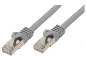 slomart shiverpeaks BS75550 omrežni kabel Cat7 S/FTP 50 m, siv