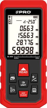 Laser Action S.A. DL-60X laserski merilnik razdalje do 60m, ±1.5mm