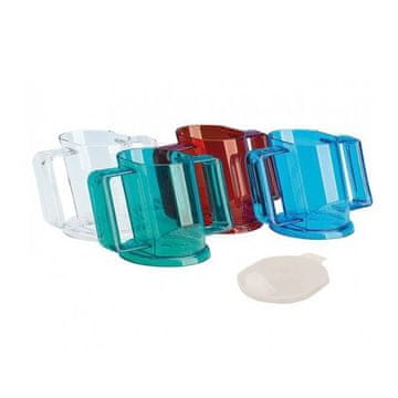 FOR SU2 Skodelica za osebe s posebnimi potrebami, Modra, 250ml