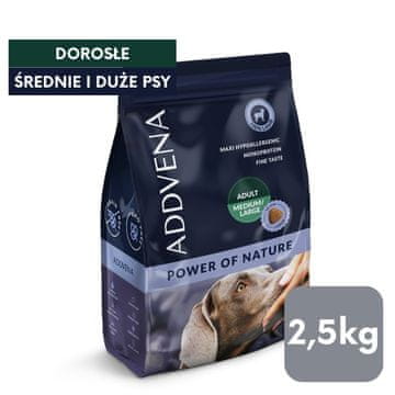 Addvena ADDVENA Power of Nature Lambda - suha pasja hrana 2,5 kg