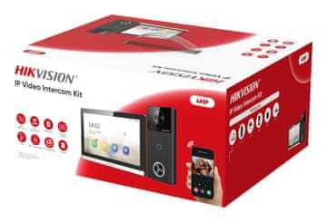 Hikvision Hikvision DS-KIS610-P video domofon 17.8 cm (7") črn