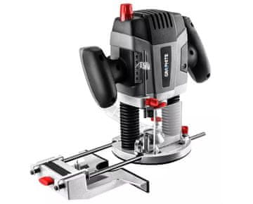 ToP Top Tools Grap344 frezalni stroj 1300W, vpenjalna glava 6-12mm, siv