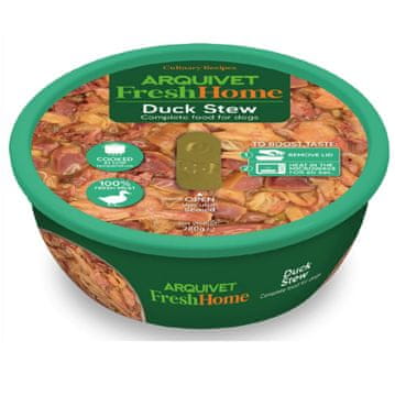 Fresh ARQUIVET Fresh Home Duck stew - mokra hrana za pse - 280g