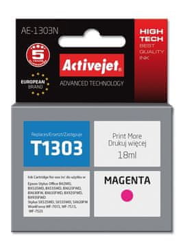 ActiveJet Activejet AE-1303N (nadomestilo za Epson T1303), magenta, 18 ml