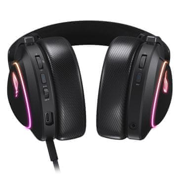 ASUS ASUS ROG Delta II gaming slušalke, USB-C, večbarvna osvetlitev
