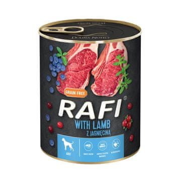 dnt Mokra hrana za pse DOLINA NOTECI Rafi s puranom - 800g