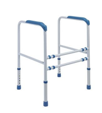 Seat Pomoč pri hoji 570806 z 4 ročaji, nastavljiva višina in širina, aluminij