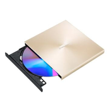 Zunanji DVD±RW zapisovalnik Asus ZenDrive U8M, USB-C, zlata