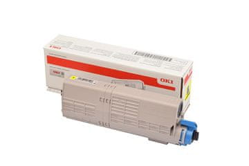 OKI OKI 46490605 toner, original, rumena, 6000 strani
