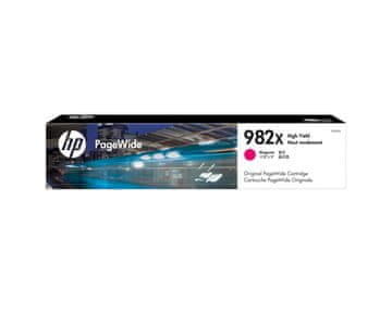 HP 982X kartuša z visoko kapaciteto, magenta, Original PageWide