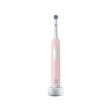 BRA Oral-B Pro Series 1 Cross Action Električna zobna ščetka Roza, 3 načini čiščenja
