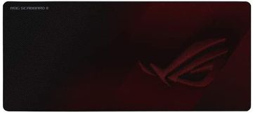 ASUS ASUS ROG Strix Scabbard II Gaming podloga za miško, 900x400mm, črna/rdeča