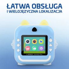 Kids LAMAX InstaKid2 Plus otroška kamera, modra