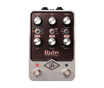 Universal Universal Audio UAFX Ruby '63 Top Boost pedal za kitaro