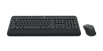 slomart Logitech MK545 ADVANCED brezžična tipkovnica in miška, črna