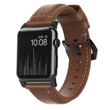 Nomad Nomad NM1A4RBT00 pas za pametno uro, rjava usnje