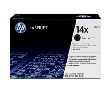 HP 14X črni toner, High Yield (XL), 17500 strani