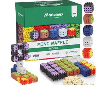 MARIOINEX Marioinex Mini Waffle gradbeni bloki, 206 kosov