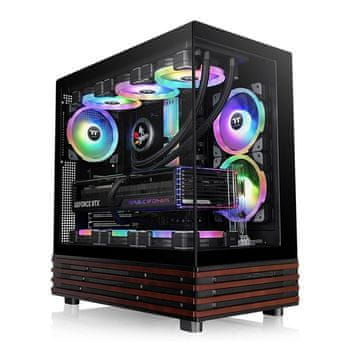 slomart Thermaltake View 270 Plus Midi Tower črna