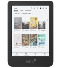TOO Tolino shine color e-bralnik, 16 GB, Wi-Fi, črn