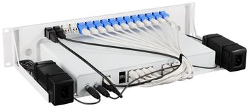 Rackmount.IT RM-SR-T16 nosilec za montažo 2U, bel