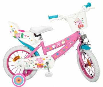 Bicycle Otroško kolo TOIMSA 14" Peppa Pig, roza