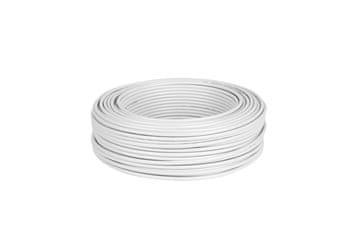 Cabletech CABLETECH F690BV Koaksialni kabel 100m, baker, dvojno oplaščenje, bel