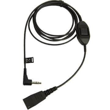 Jabra QD na 3.5mm z gumbom za odgovor za Alcatel, 0.5m