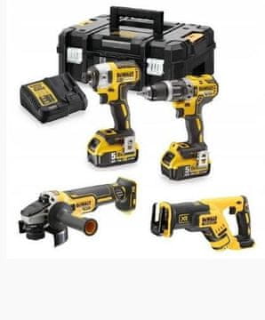 DeWalt DEWALT DCK440P2T 18V Akumulatorsko vrtalno kladivo in udarni vijačnik, komplet