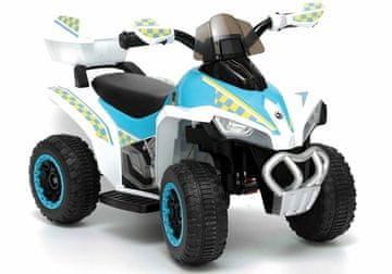 slomart LEAN SPORT GTS1188-A Akumulatorski otroški štirikolesnik, policijski, LED luči, glasba, bel