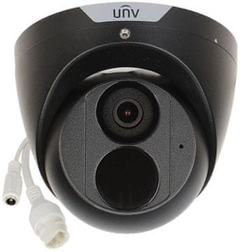 IP Uniview IPC3615SB-ADF28KM-I0-Black Vandalska IP kamera 5MP, 2.8mm leča, IK10