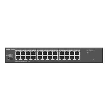 Rui Ruijie Networks RG-ES124G-L L2 Gigabitni mrežni preklopnik, 24 vrat, črn
