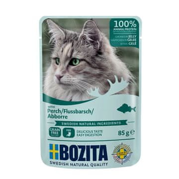 Bozita BOZITA mokra hrana za mačke z ribo v omaki 85 g