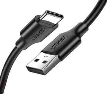 Ugreen Ugreen kabel USB-A / USB-C 3A, 0.25m, črn (US287)