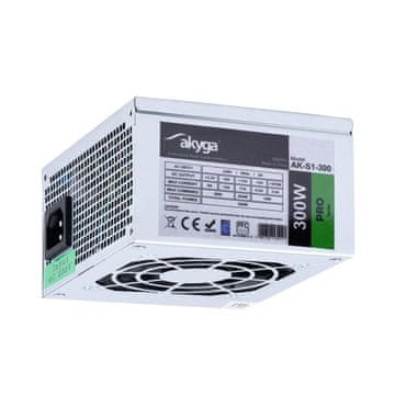 AKG Akyga AK-S1-300 napajalnik 300 W SFX Srebrn