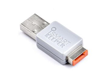 slomart Smartkeeper OM03OR blokator vrat za MicroSD kartico in USB Type-A, oranžen