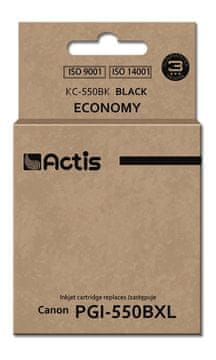 ACS Actis KC-550Bk Črn Zamenjava za Canon PGI-550BK