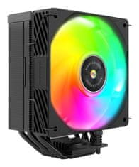 Tac Mars Gaming MCPUX5ARGB hladilnik procesorja, 12cm ventilator, črn