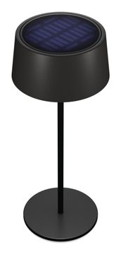 RealPower RealPower LED namizna svetilka 300, solarna, 4 W, črna