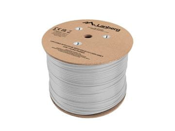 Lanberg LANBERG LCS5L-11CU-0305-S Cat.5e SF/UTP omrežni kabel, 305m, baker, LSZH, siv