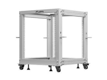 Lanberg LANBERG OPEN RACK 19" 12U 600x600-1100 nastavljiv, siv