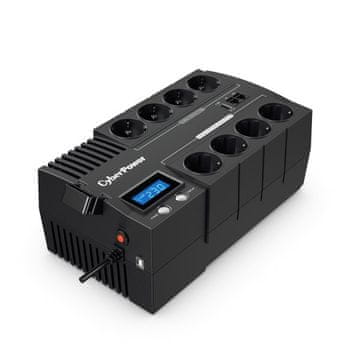 CyberPower CyberPower BR1200ELCD neprekinjeno napajanje (UPS) Line-Interactive 1.2 kVA 720 W 8 vtičnic