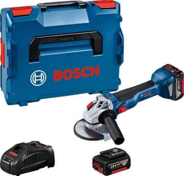 BOS Bosch 06019J4004 kotni brusilnik 12,5 cm, 9000 vrt/min, 2,3 kg, modra