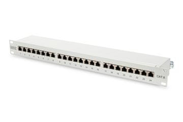 Digitus Patch panel Digitus DN-91624S, 1U, 24x RJ-45, bel